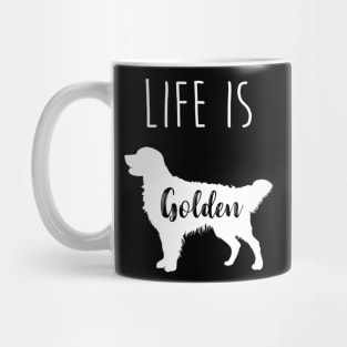 Life Is Golden Retriever Mug